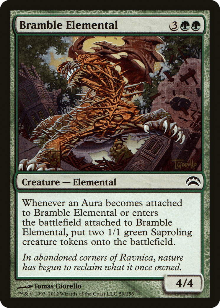 Bramble Elemental [Planechase 2012] Foil
