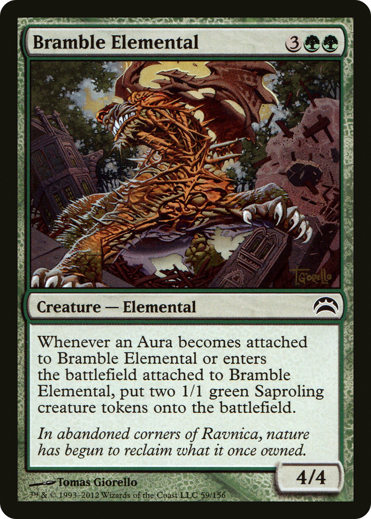 Bramble Elemental (059) [Planechase 2012]  Foil