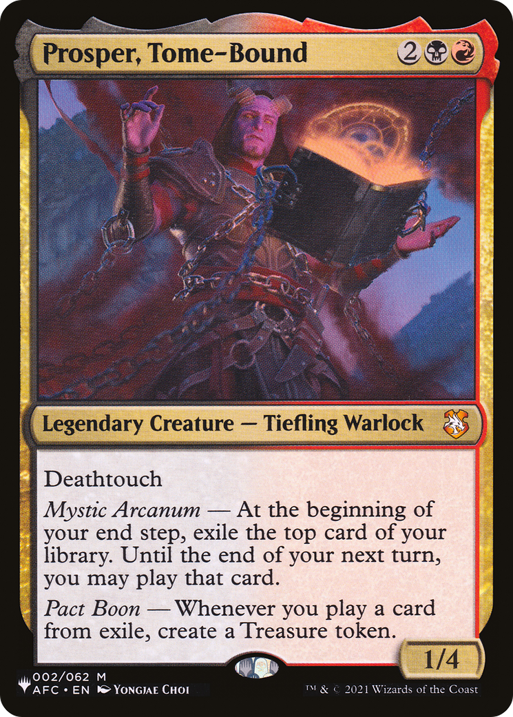 Prosper, Tome-Bound |  (002/062) [The List]