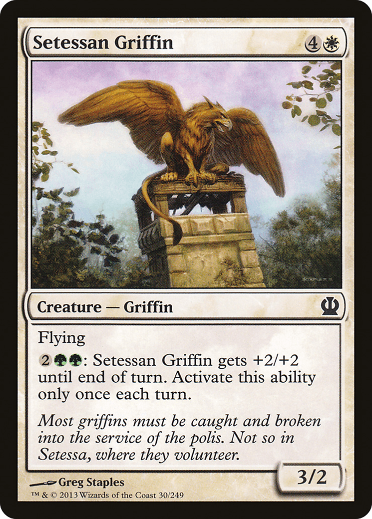Setessan Griffin [Theros] Foil