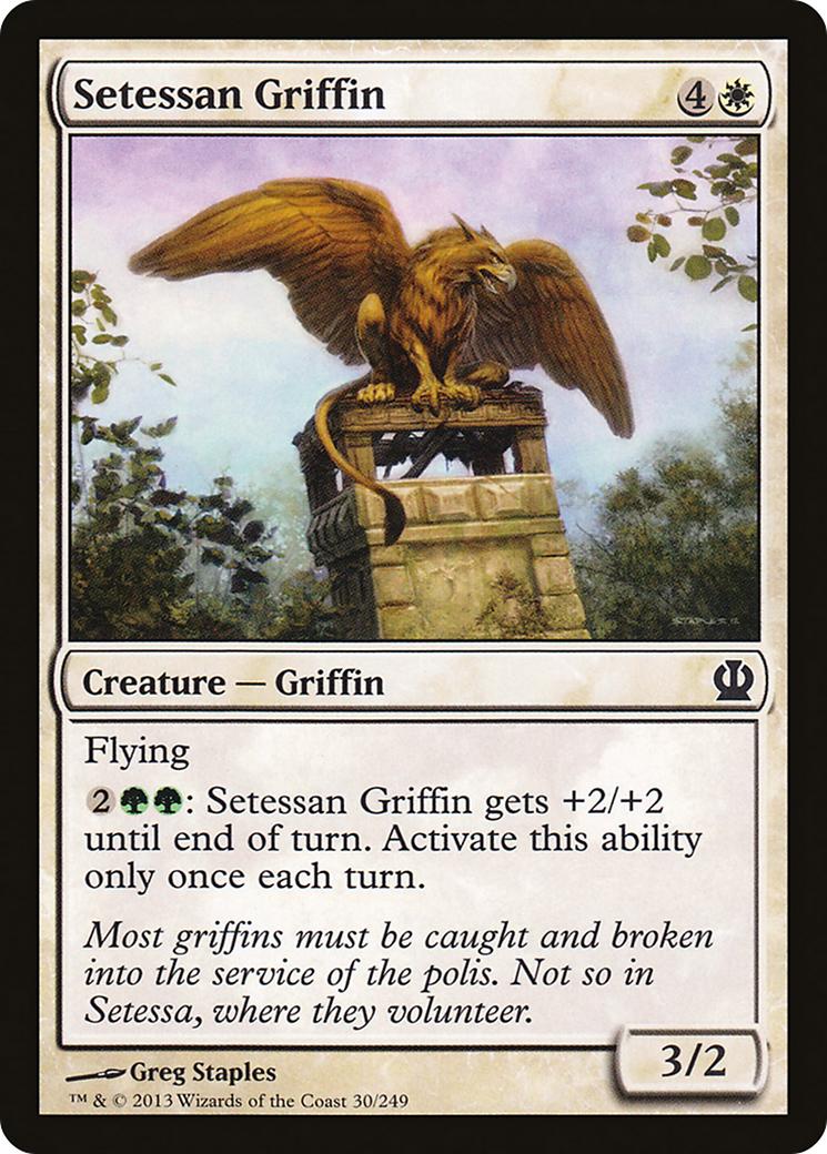 Setessan Griffin [Theros] Foil