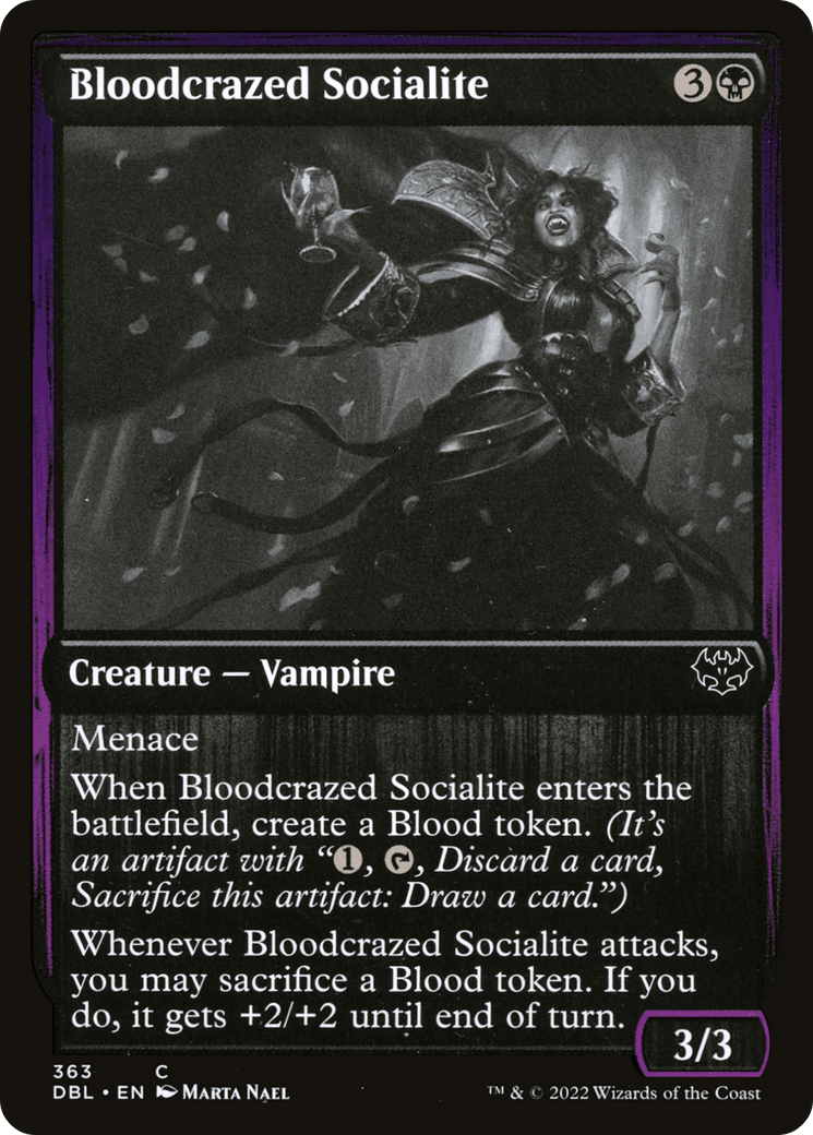 Bloodcrazed Socialite [Innistrad: Double Feature] Foil