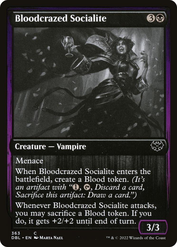 Bloodcrazed Socialite [Innistrad: Double Feature] Foil