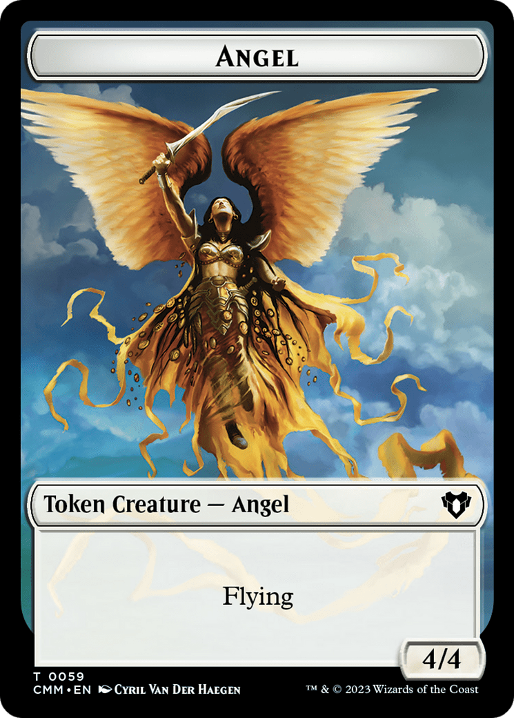 Angel (TCMM-059) - Commander Masters Tokens