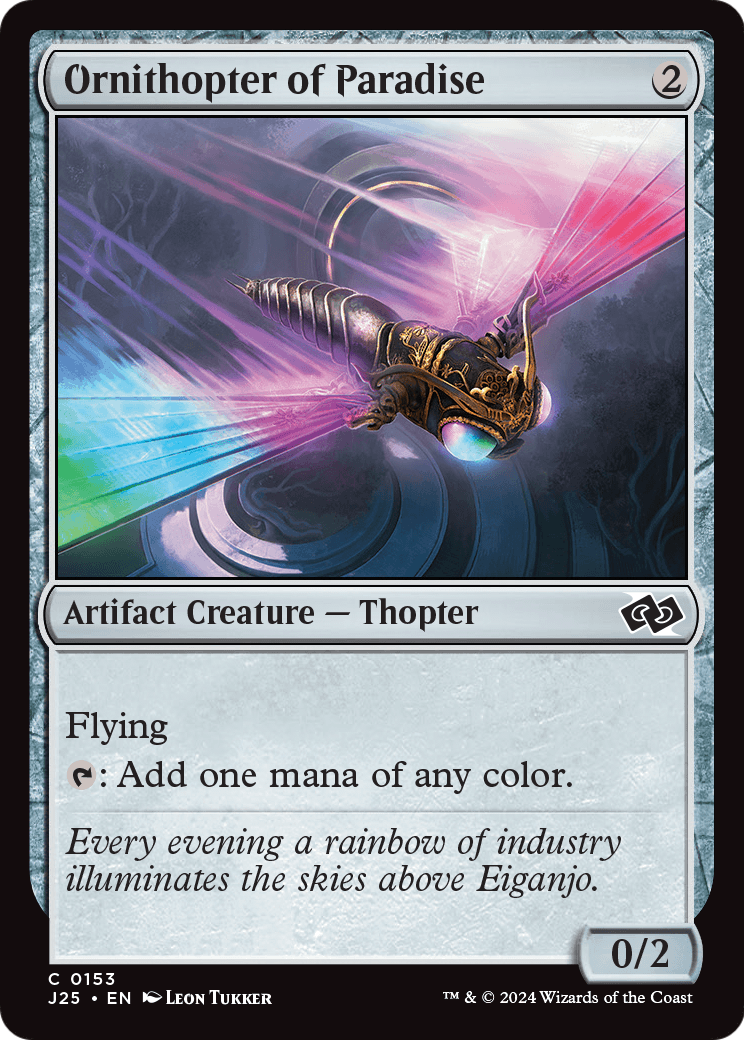 Ornithopter of Paradise (-153) [Foundations Jumpstart]