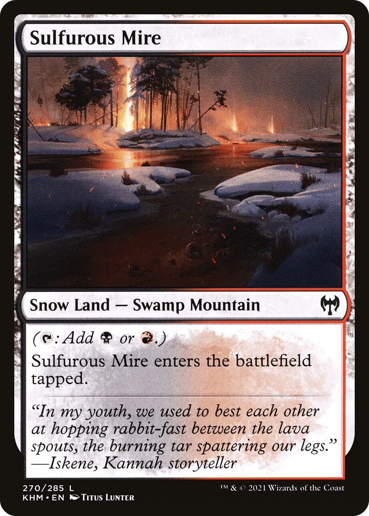 Sulfurous Mire [Kaldheim] Foil