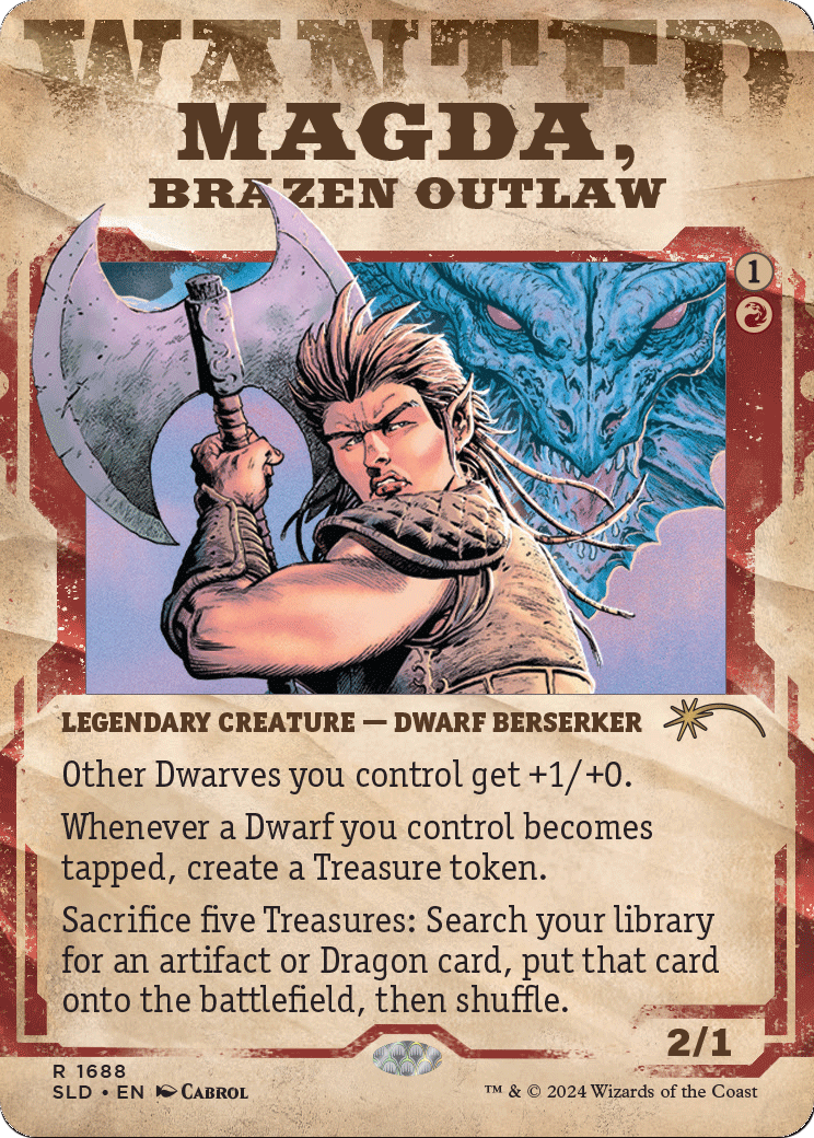 Magda, Brazen Outlaw [Secret Lair Drop Series] Foil