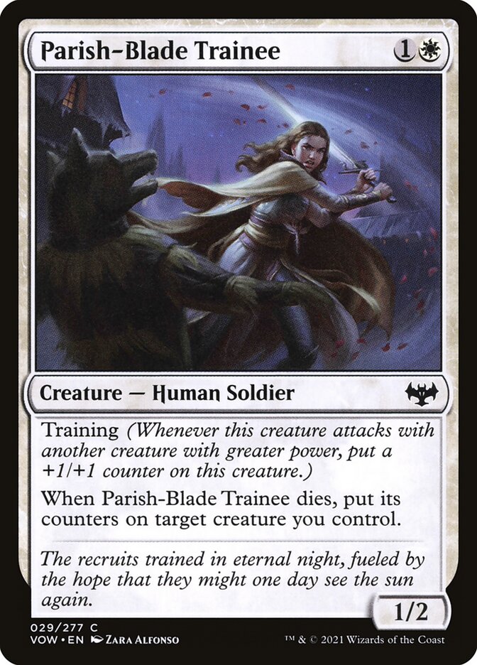 Parish-Blade Trainee 29/277 (Innistrad: Crimson Vow) 