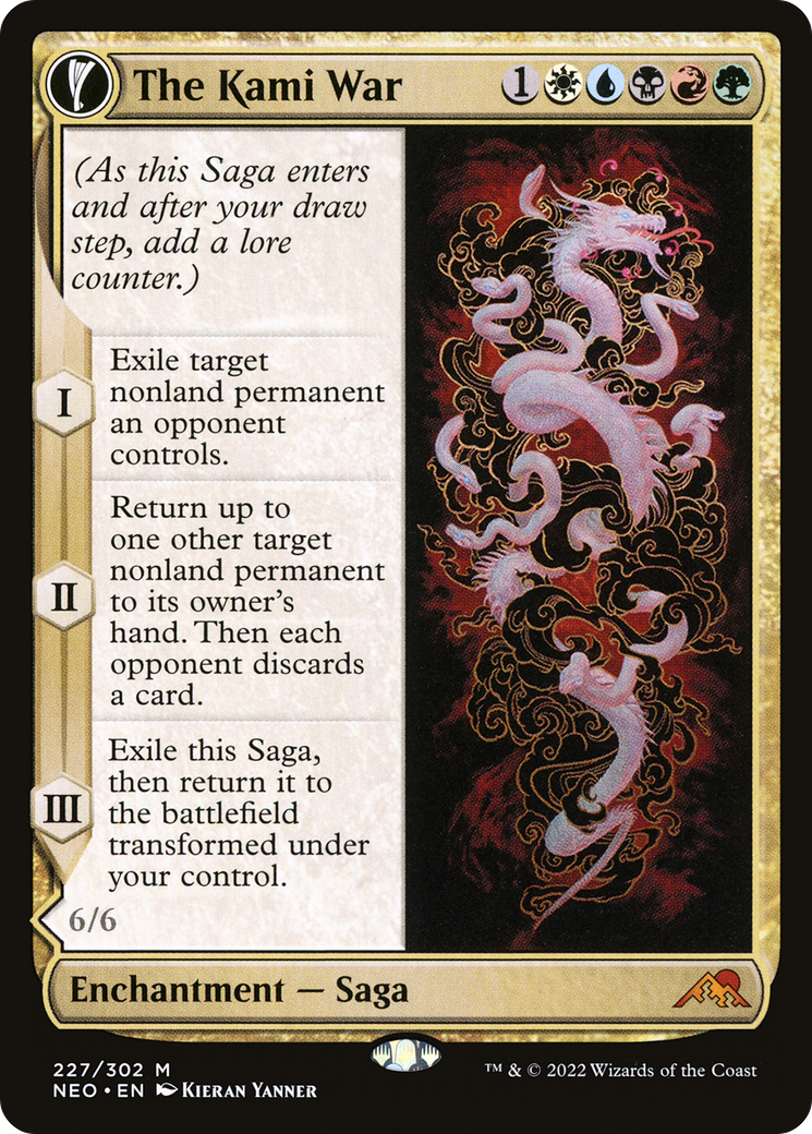 The Kami War // O-Kagachi Made Manifest [Kamigawa: Neon Dynasty] Foil