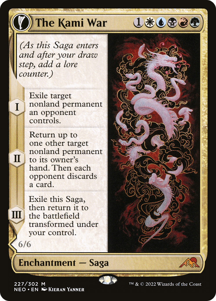 The Kami War // O-Kagachi Made Manifest [Kamigawa: Neon Dynasty] Foil