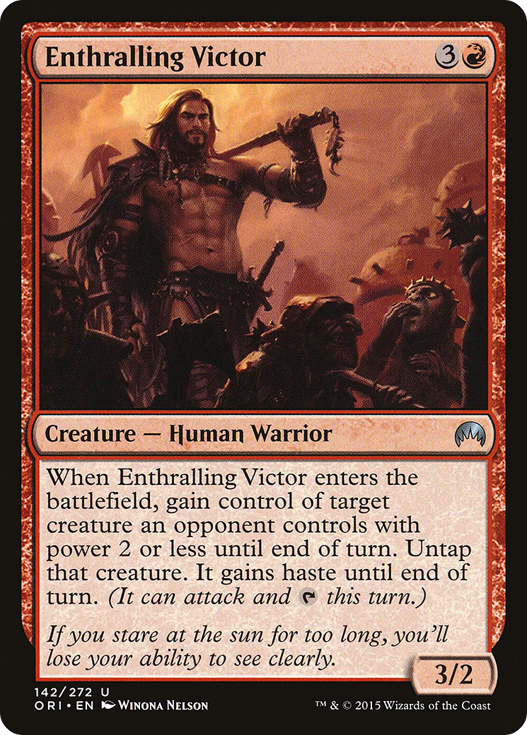 Enthralling Victor [Magic Origins] Foil