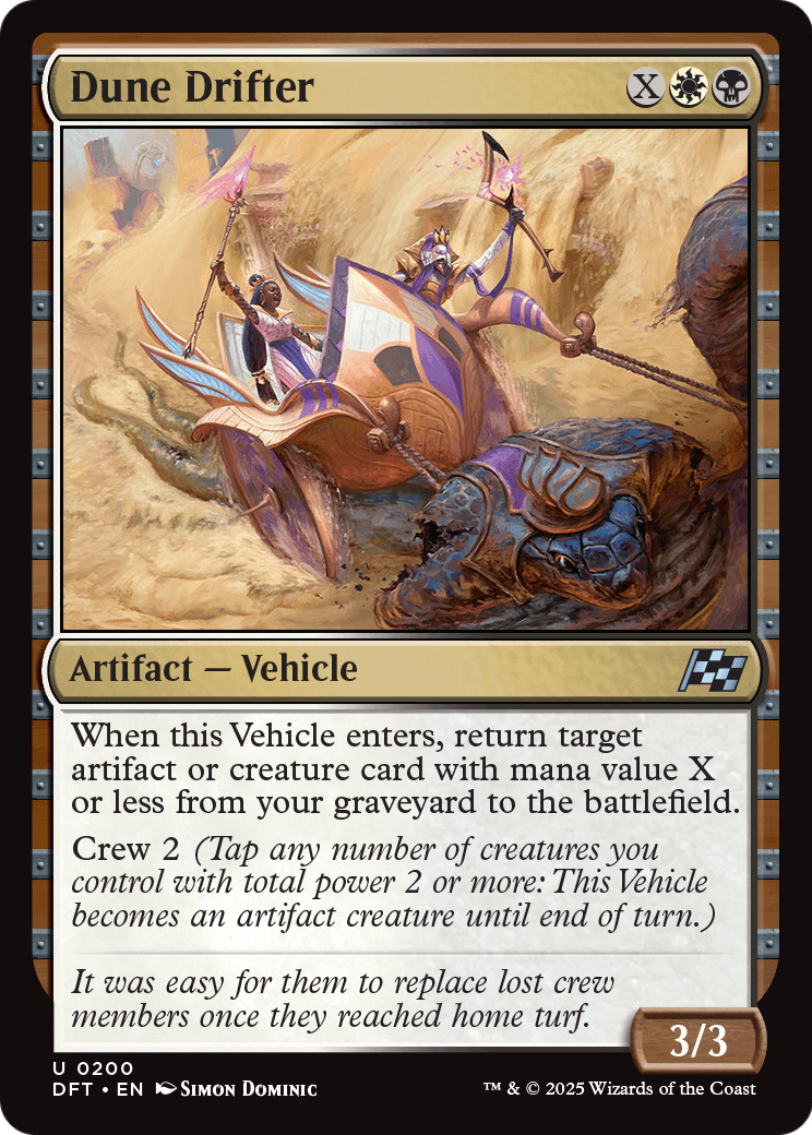 Dune Drifter |  Foil (200) [Aetherdrift]