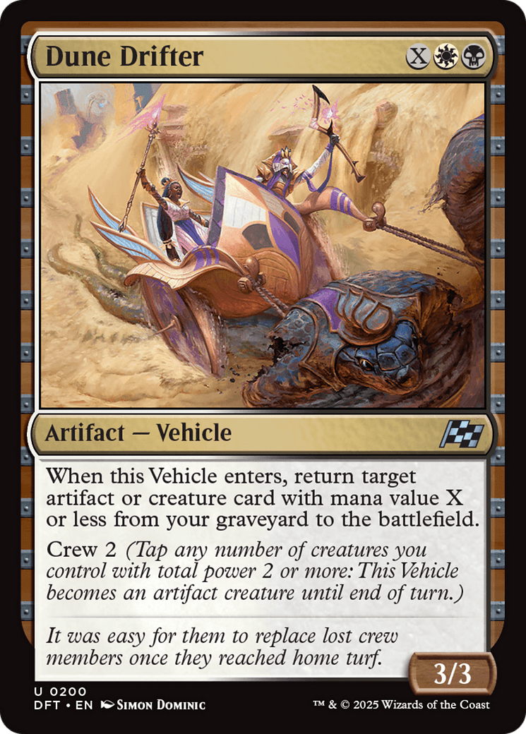 Dune Drifter |  Foil (200) [Aetherdrift]