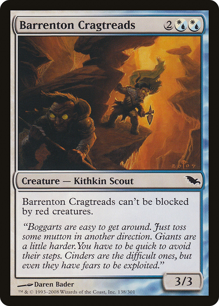 Barrenton Cragtreads [Shadowmoor] Foil