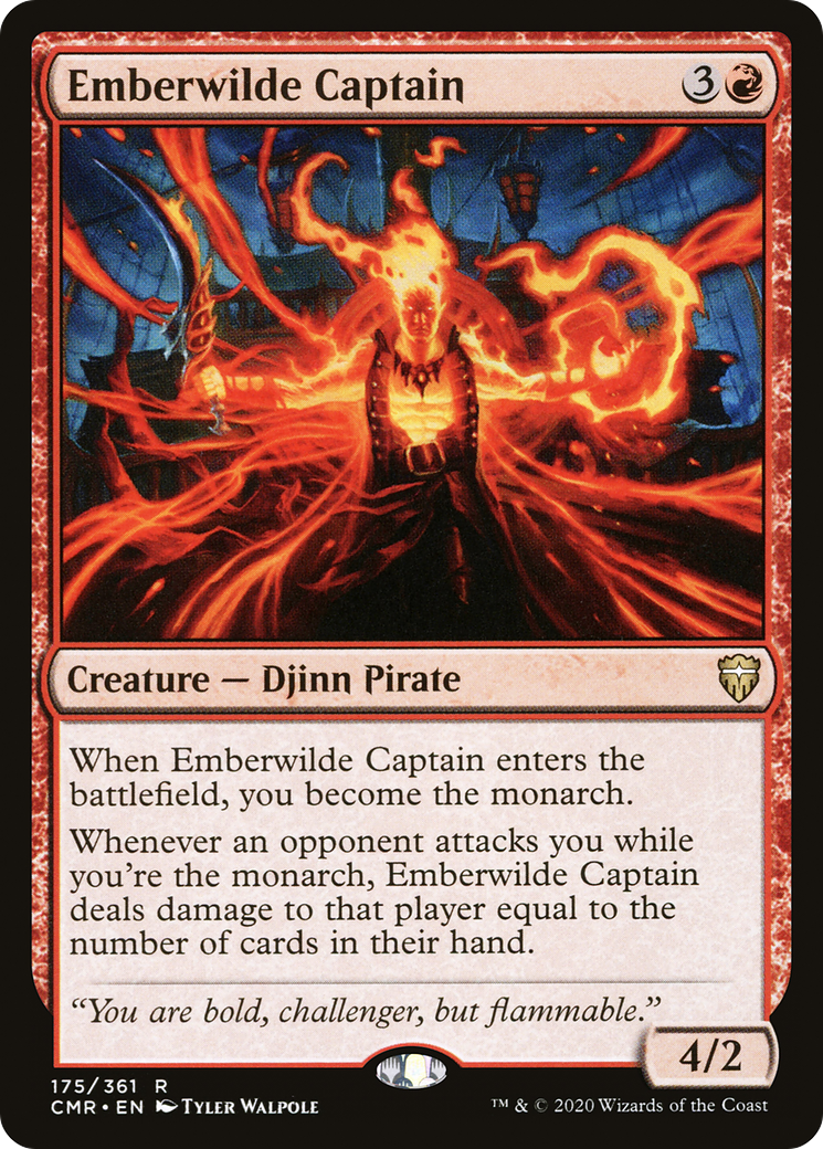 Emberwilde Captain [Commander Legends] Foil