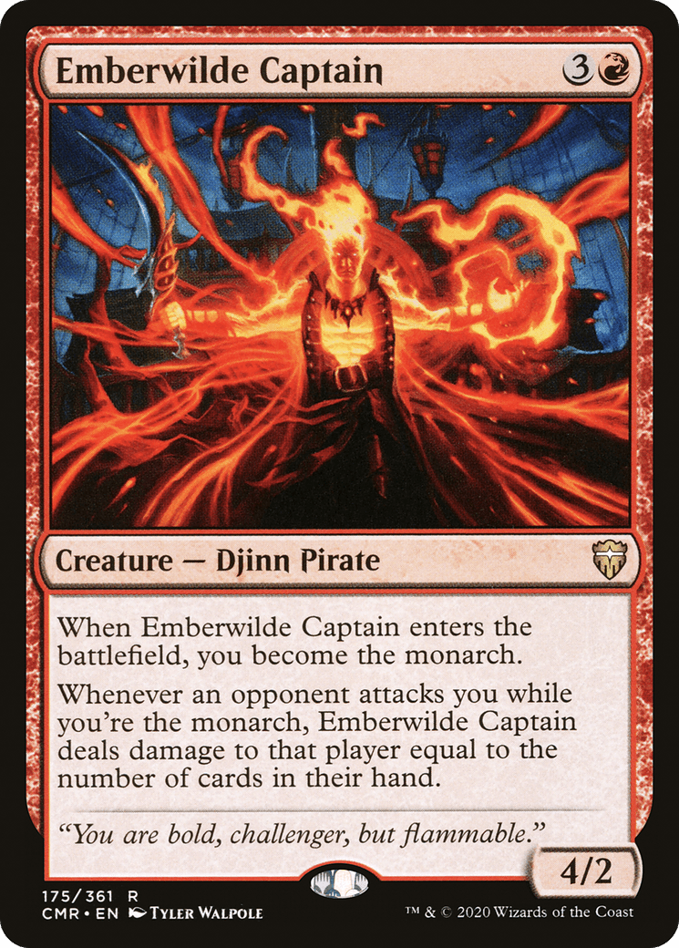 Emberwilde Captain [Commander Legends] Foil