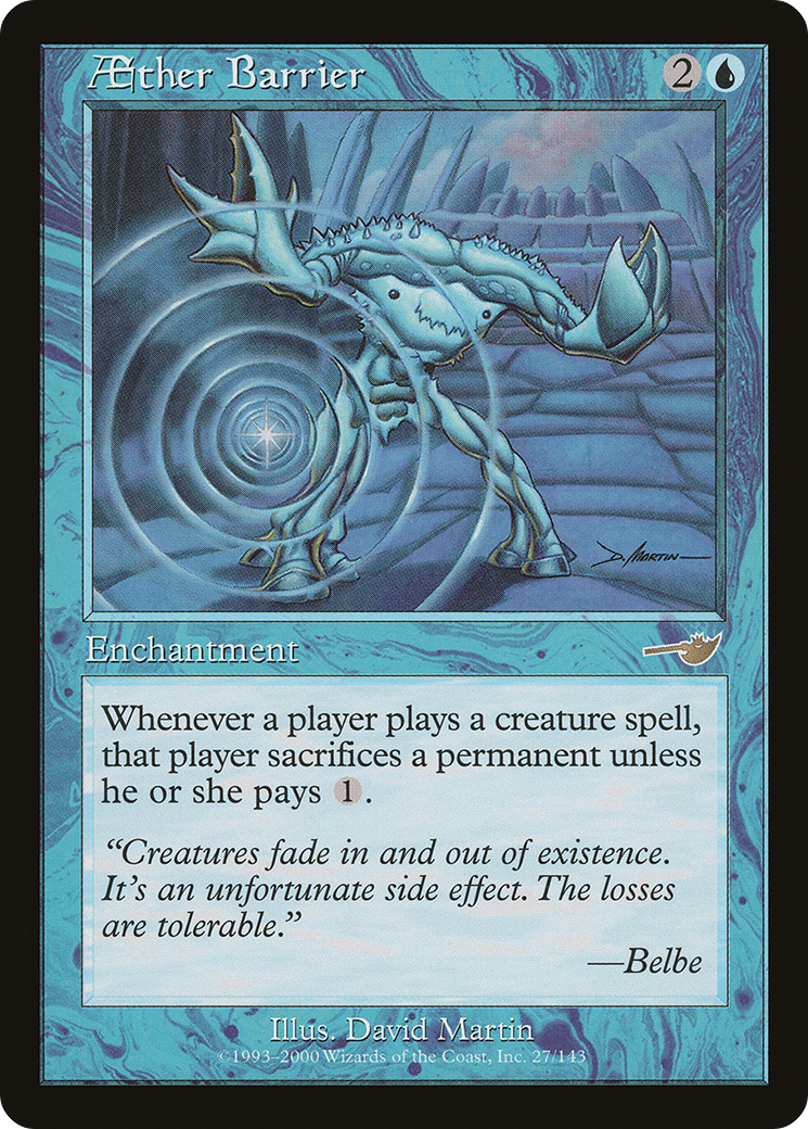 Aether Barrier [Nemesis] Foil