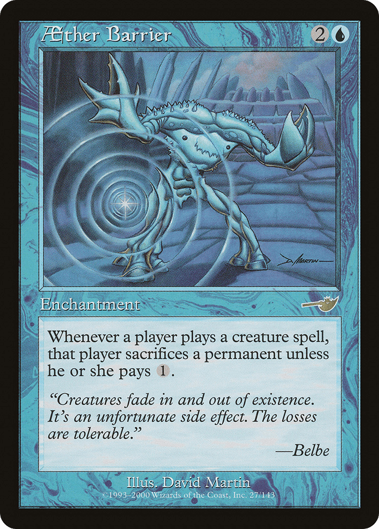 Aether Barrier [Nemesis] Foil