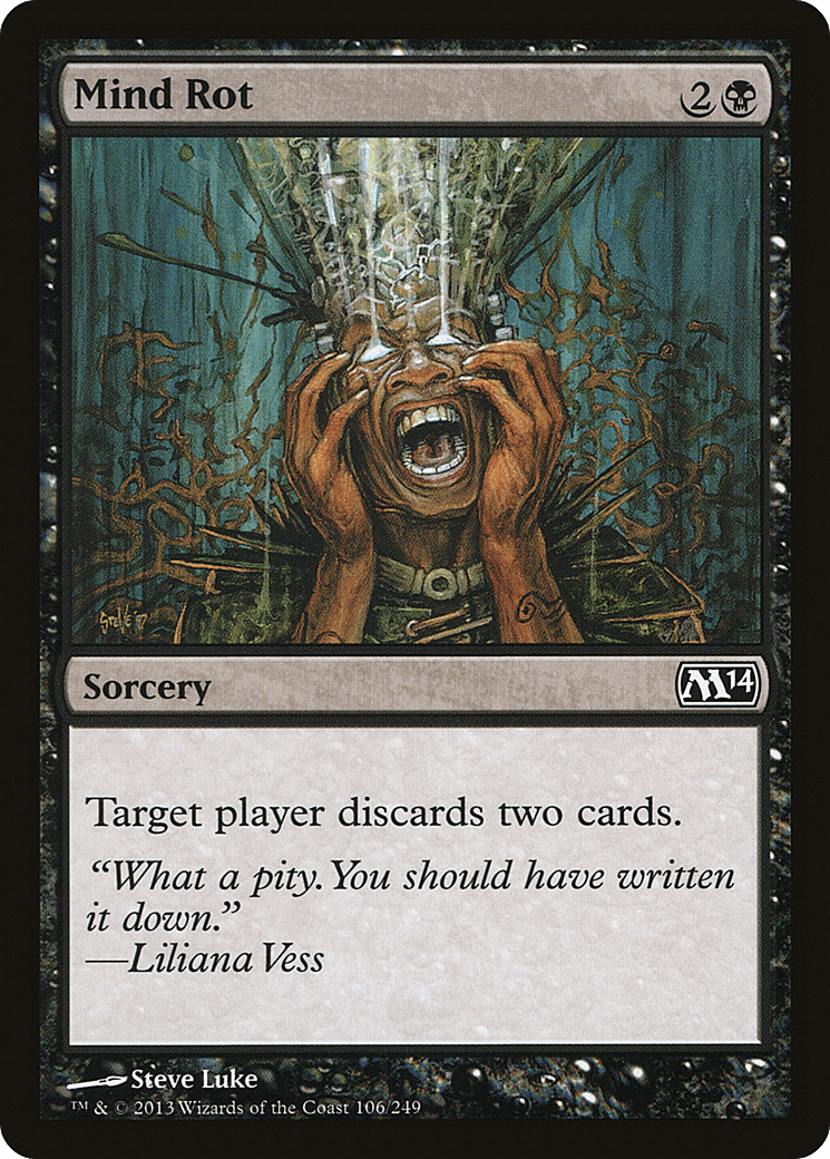 Mind Rot [Magic 2014] Foil