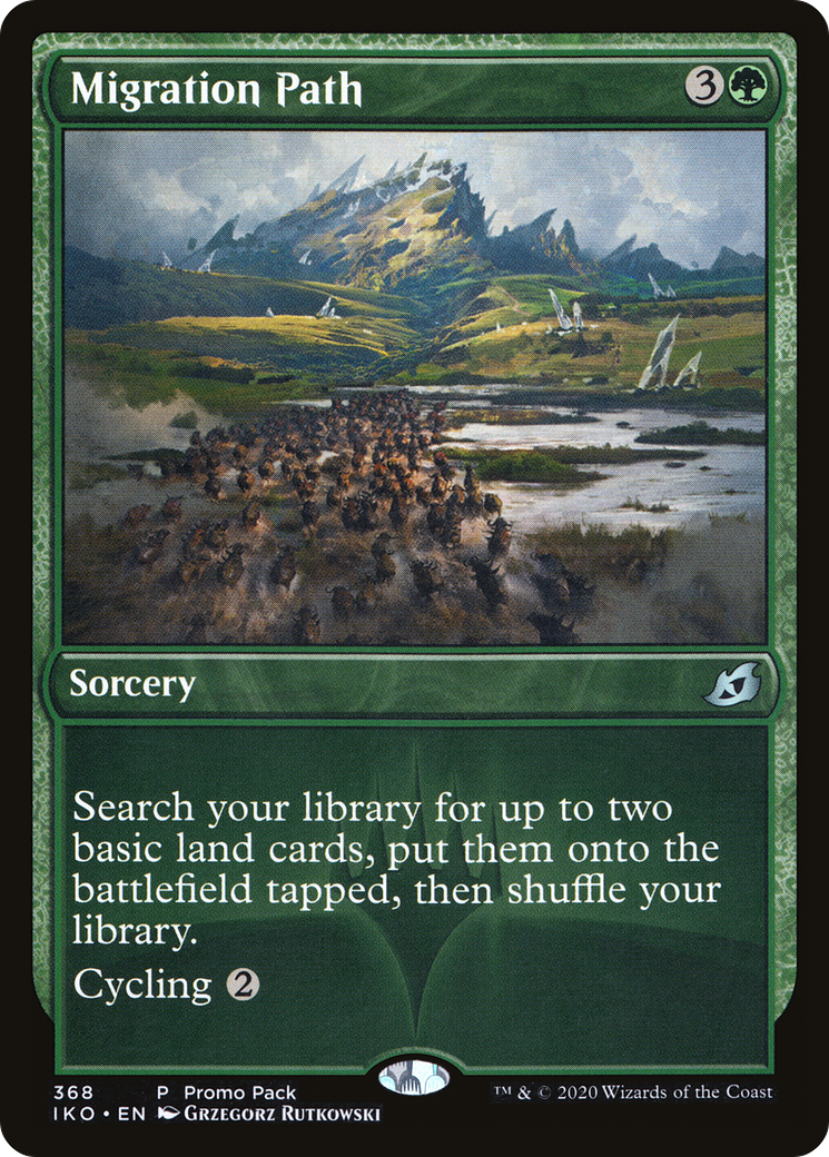 Migration Path (Promo Pack) [Ikoria: Lair of Behemoths Promos] Foil