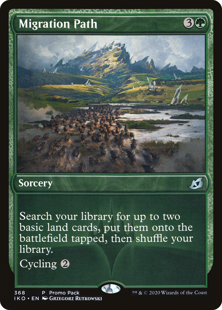 Migration Path (Promo Pack) [Ikoria: Lair of Behemoths Promos] Foil