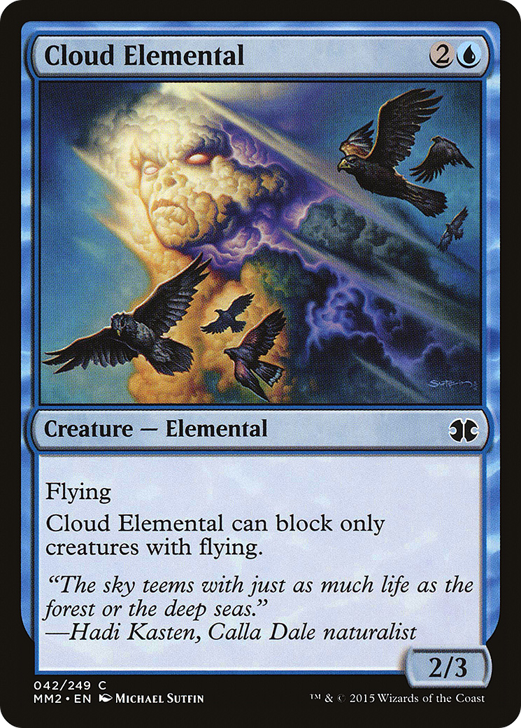 Cloud Elemental [Modern Masters 2015] Foil