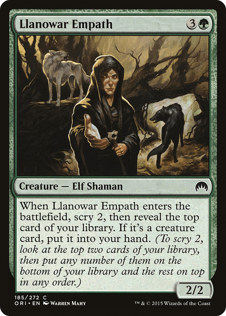 Llanowar Empath [Magic Origins] Foil