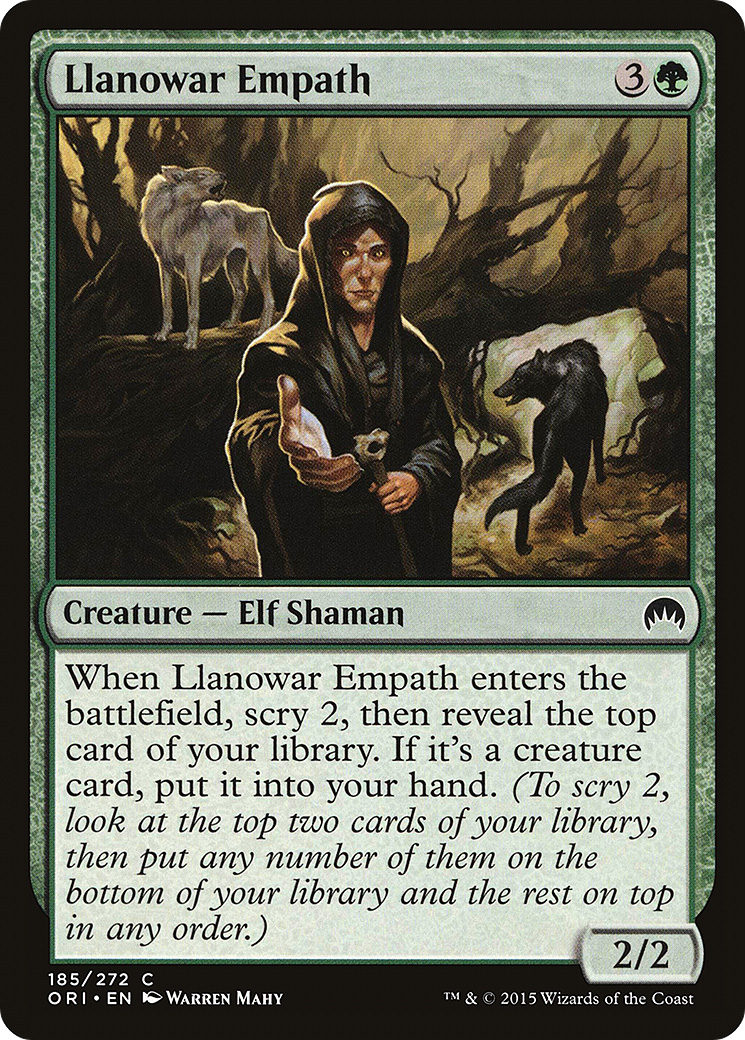 Llanowar Empath [Magic Origins] Foil