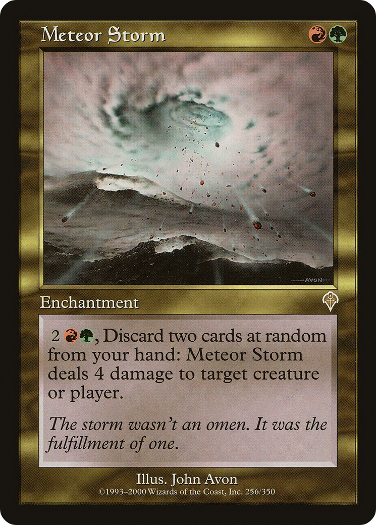 Meteor Storm [Invasion] Foreign