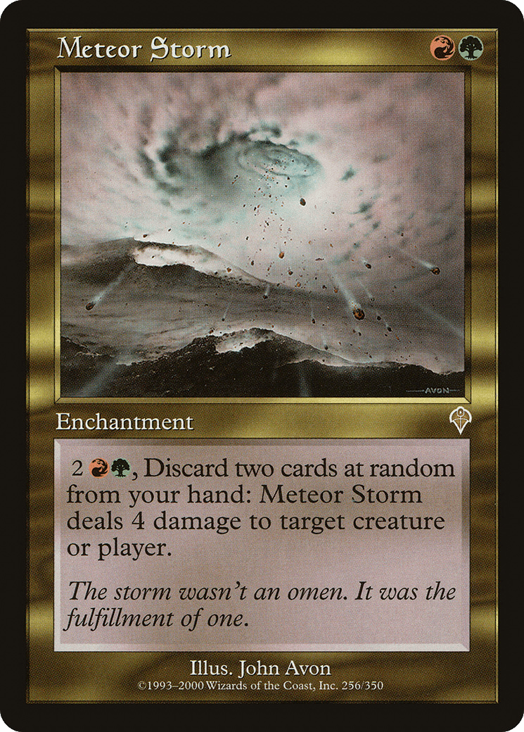 Meteor Storm [Invasion] Foreign