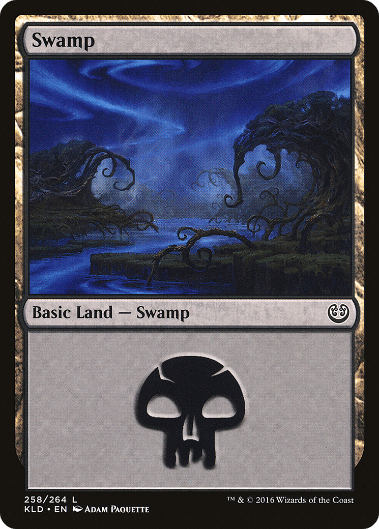 Swamp (258) [Kaladesh] Foil