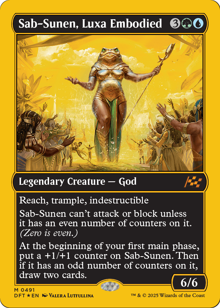 Sab-Sunen, Luxa Embodied |  Foil (491) [Aetherdrift]