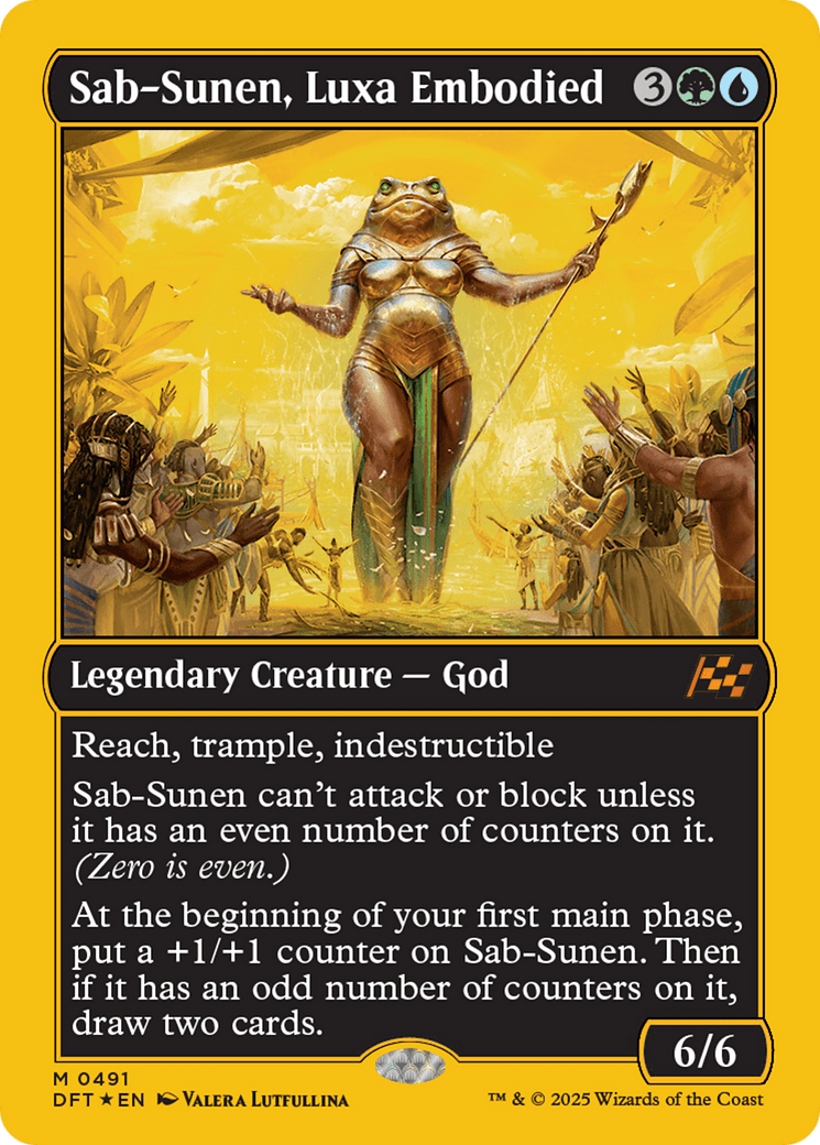 Sab-Sunen, Luxa Embodied |  Foil (491) [Aetherdrift]