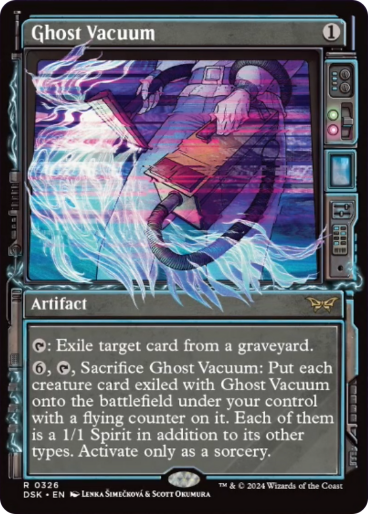 Ghost Vacuum (Showcase) [Duskmourn: House of Horror] Foil