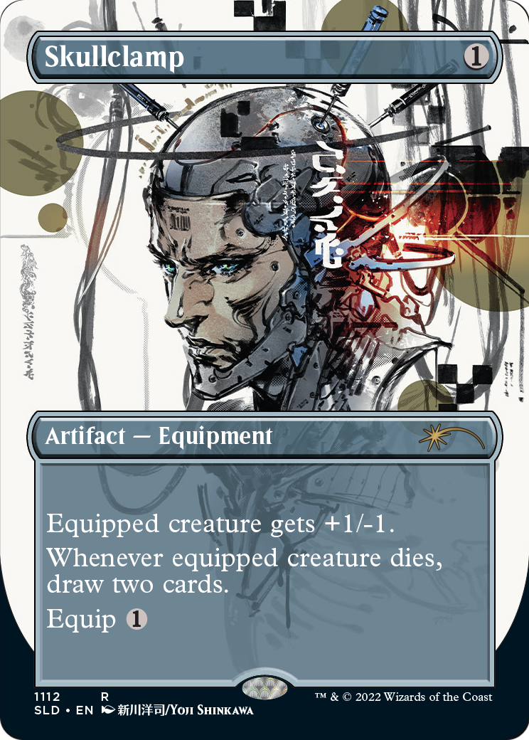 Skullclamp (Japanese Borderless) [Secret Lair Drop Series] Foil
