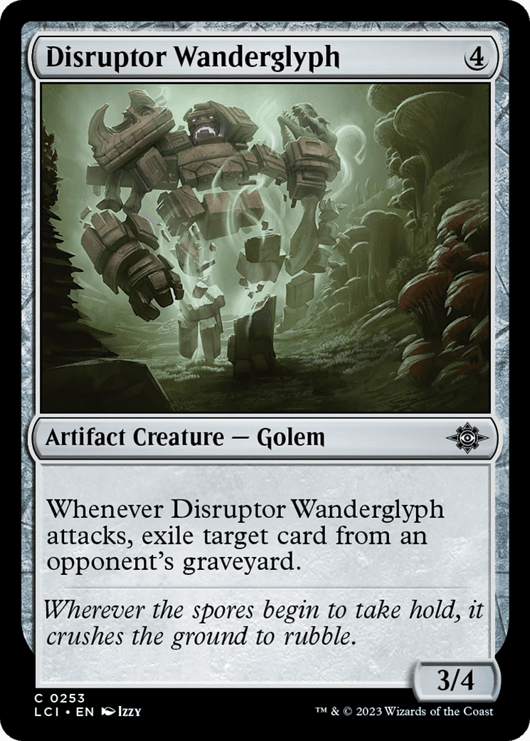 Disruptor Wanderglyph [The Lost Caverns of Ixalan] Foil