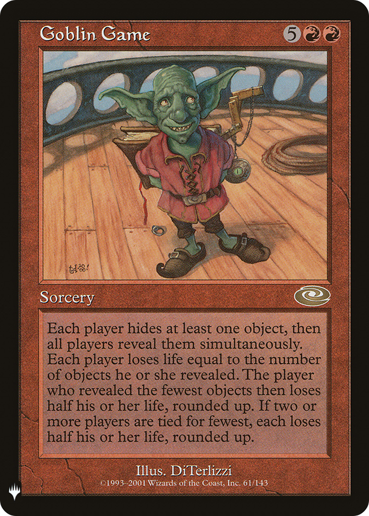Goblin Game |  (PLS-61) [The List]