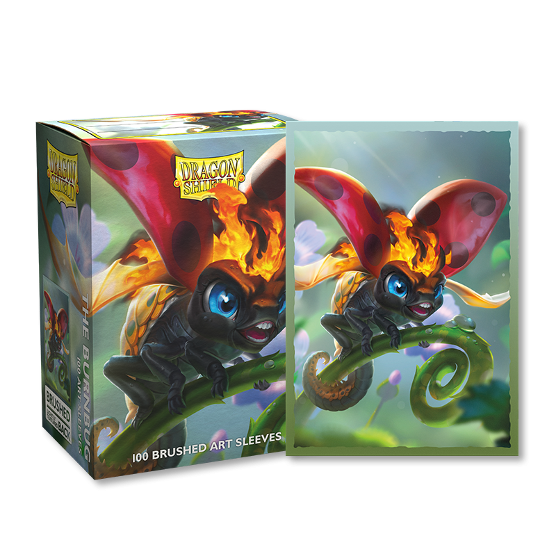 Dragon Shield | Standard Size Sleeves | 100ct | The Burnbug (Art Brushed)
