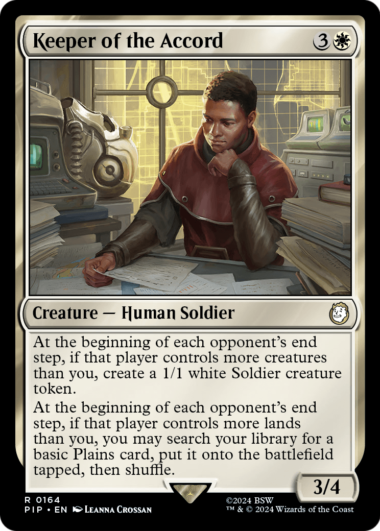 Keeper of the Accord [Fallout] Foil