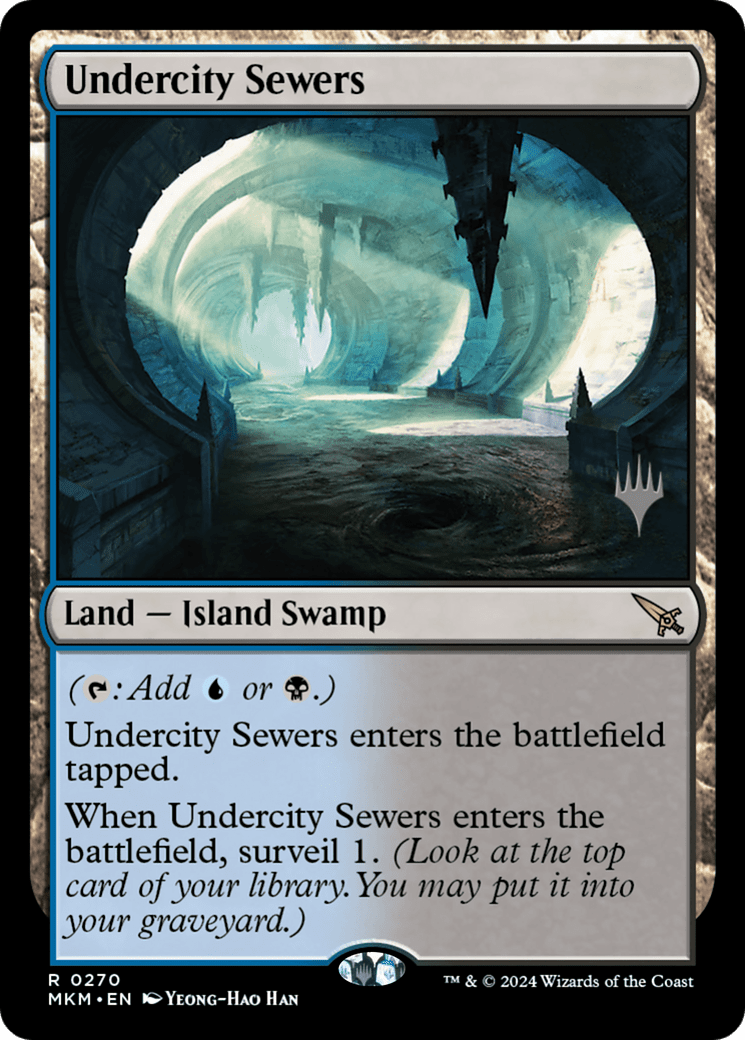 Undercity Sewers (Promo Pack) [Murders at Karlov Manor Promos] Foil
