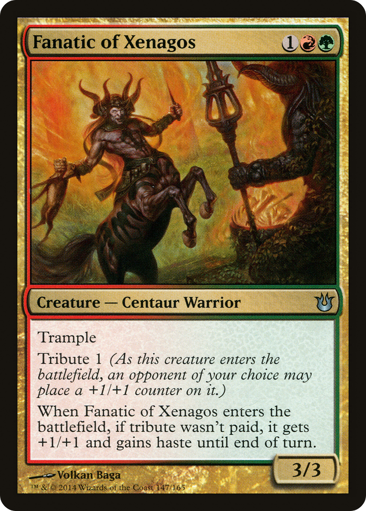 Fanatic of Xenagos [Born of the Gods] Foil