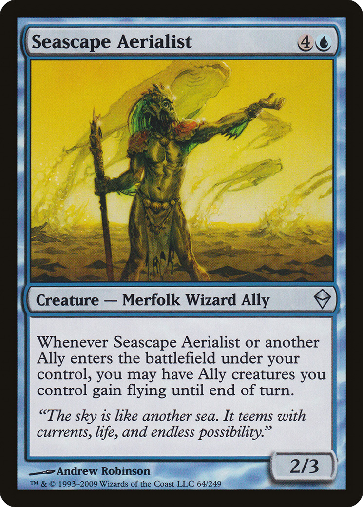 Seascape Aerialist [Zendikar] Foil