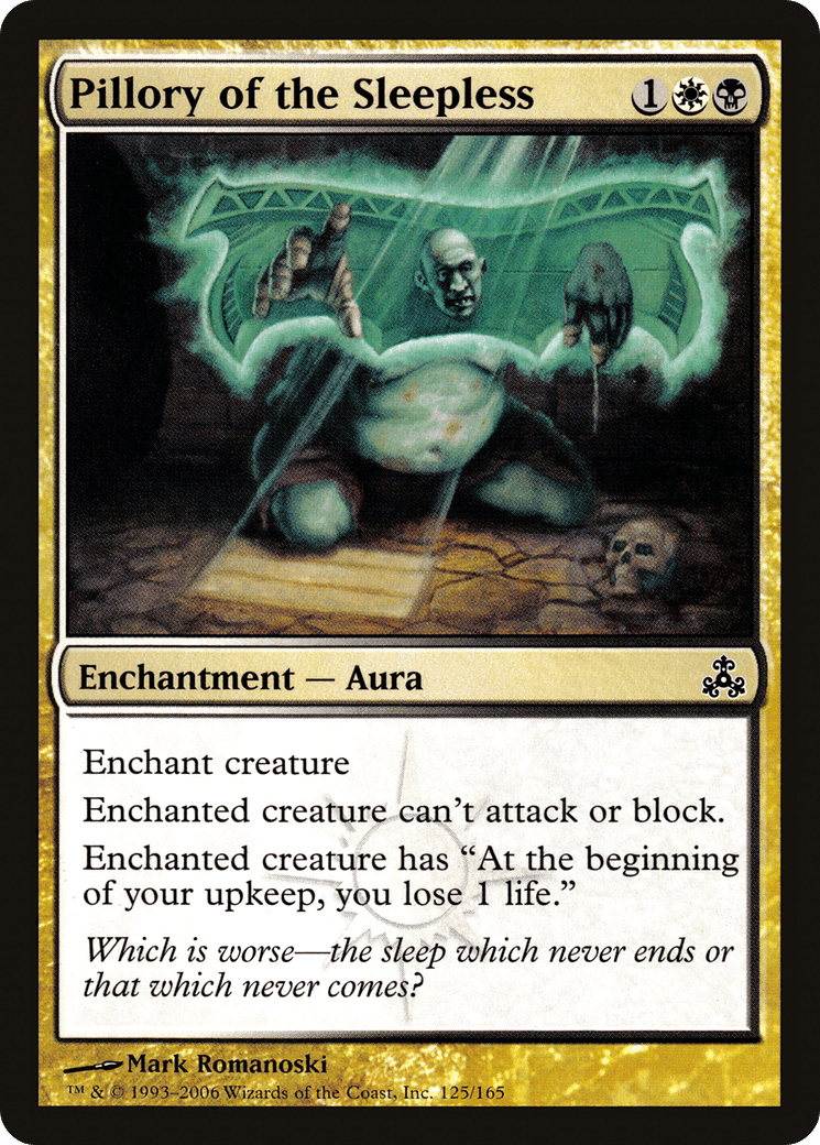 Pillory of the Sleepless [Guildpact] Foil