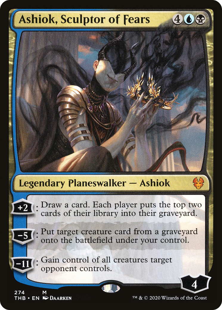 Ashiok, Sculptor of Fears [Theros Beyond Death] Foil