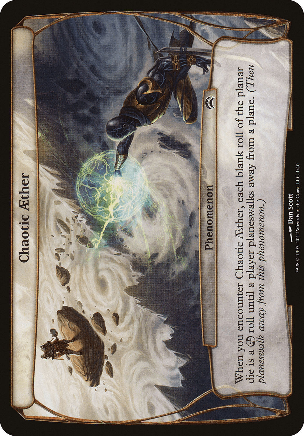 Chaotic Aether (001) [Planechase 2012 Planes]  Foil