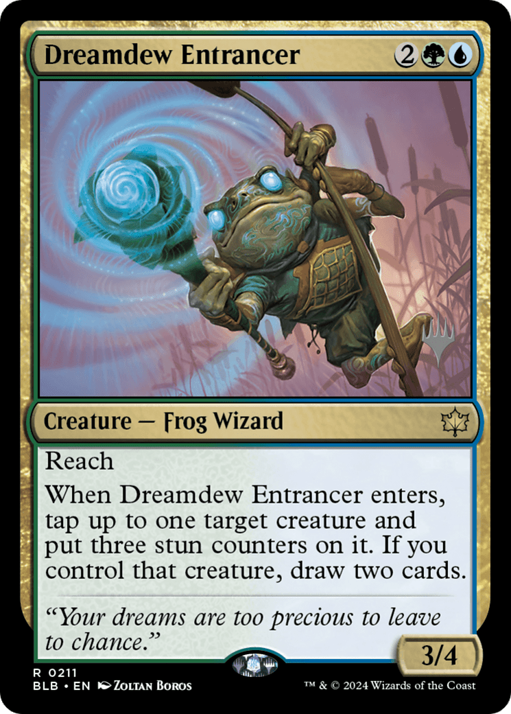 Dreamdew Entrancer (Promo Pack) [Bloomburrow Promos]