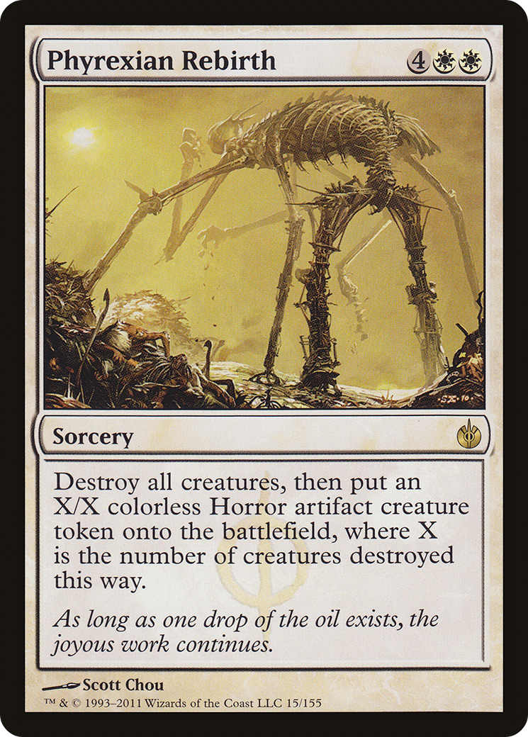 Phyrexian Rebirth [Mirrodin Besieged] Foil