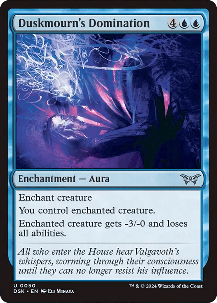 Duskmourn's Domination [Duskmourn: House of Horror] Foil
