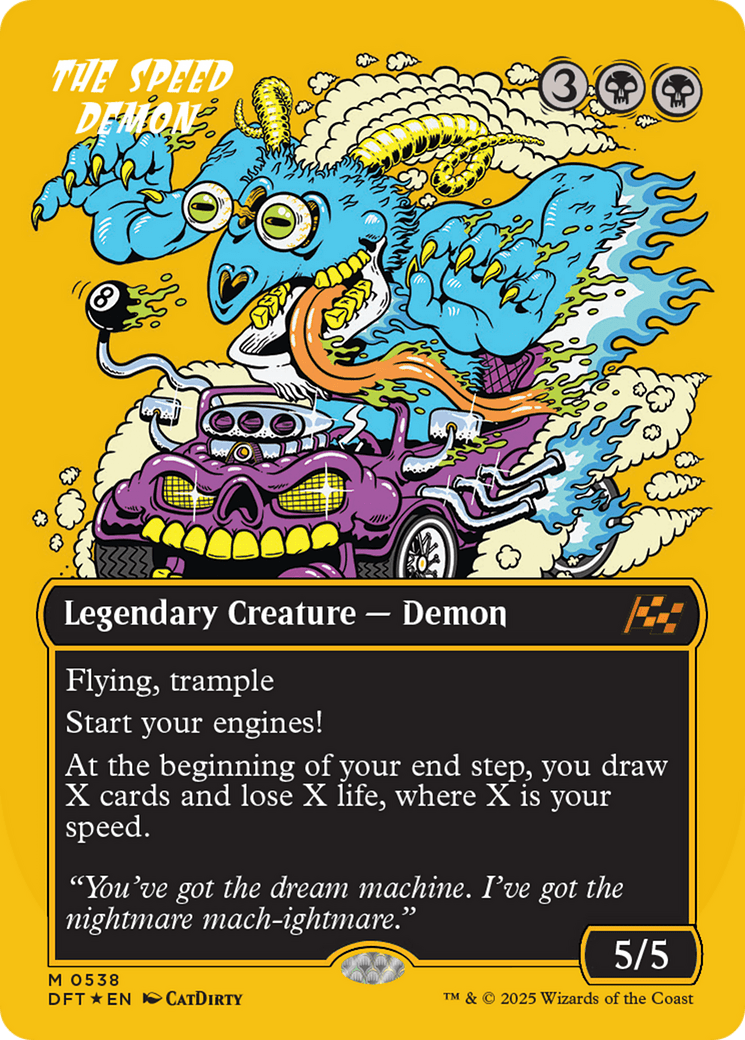 The Speed Demon |  Foil (538) [Aetherdrift]