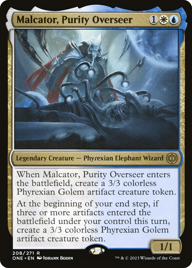 Malcator, Purity Overseer [Phyrexia: All Will Be One] Foil
